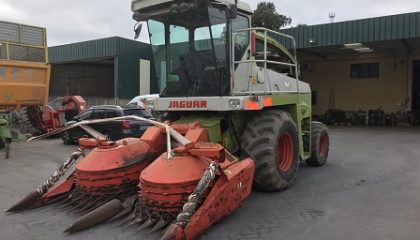 Claas Jaguar 800 c/ Frente Kemper Champion 3000